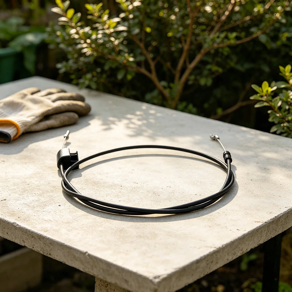 Enhanced Lawn Care Performance Control Cable Replacement Control Cable High Durability Construction Easy Installation Design