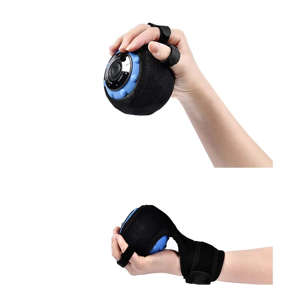 Outil d'exercice d'entraînement de rééducation des doigts, balle de Massage par Vibration du poignet et des mains, stimule le nerveux pour les patients hémiplégiques des accidents vasculaires