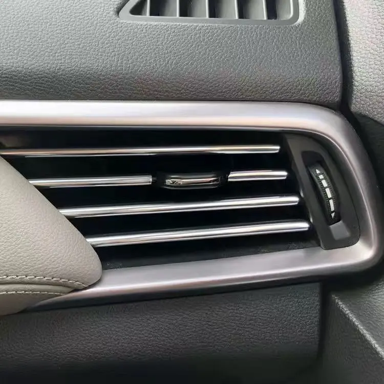 10Pcs 20cm Universal Car Air Conditioner Outlet Decorative U Shape Moulding Trim Strips Decor AUTO Styling Accessories  Sales