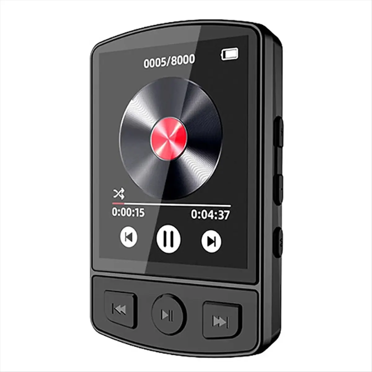 A26Z Portable MP3 Player Sport Clip HiFi Sound Bluetooth 5.0 Student 1.8 Inch Screen with FM Radio E-Book