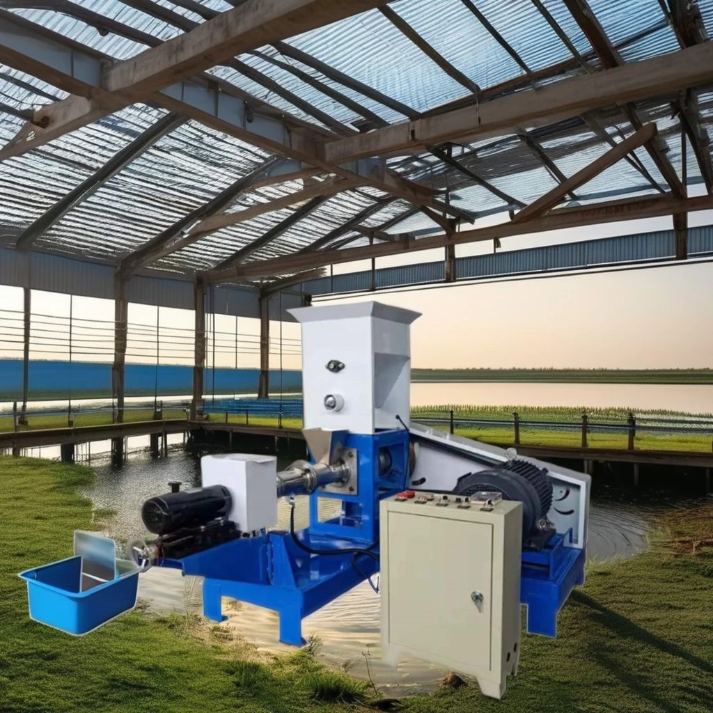 

Animal Feed Extruder Pet Food Processing Machines Floating Fish Food Catfish Feed Pellet Making Mill Plant Dog Food Extruder So