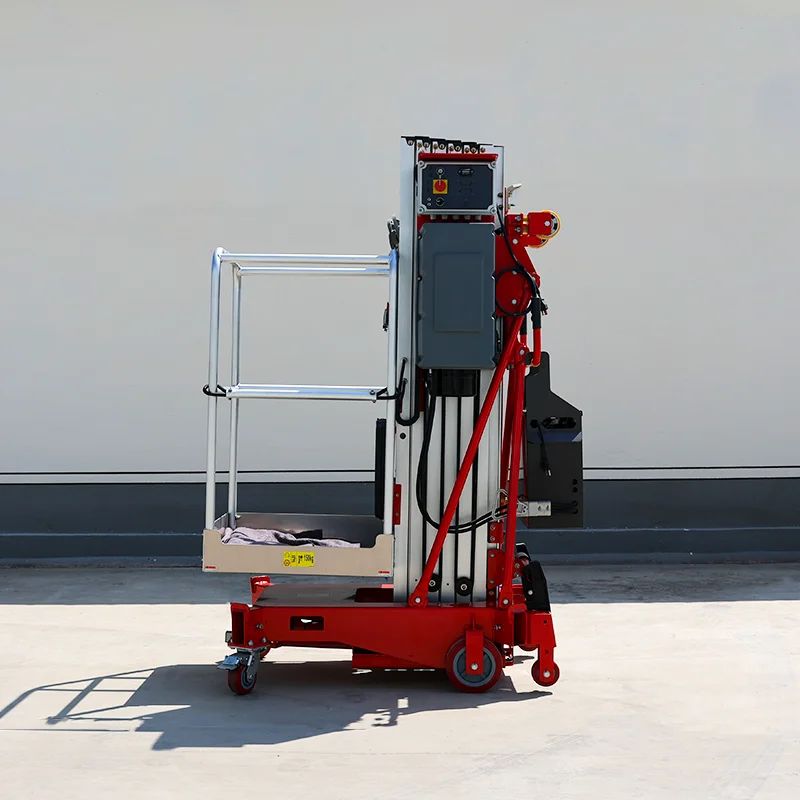 Standard Vertical Personnel Lift Table Quality Man Lift With The Lifting Height Up To 12 M