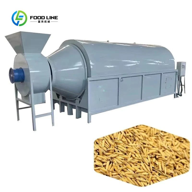

Customized Grain Dryer Rice Corn Soya Wheat Crops Electric Heating Drying Machine Grain Rotary Drum Dryer