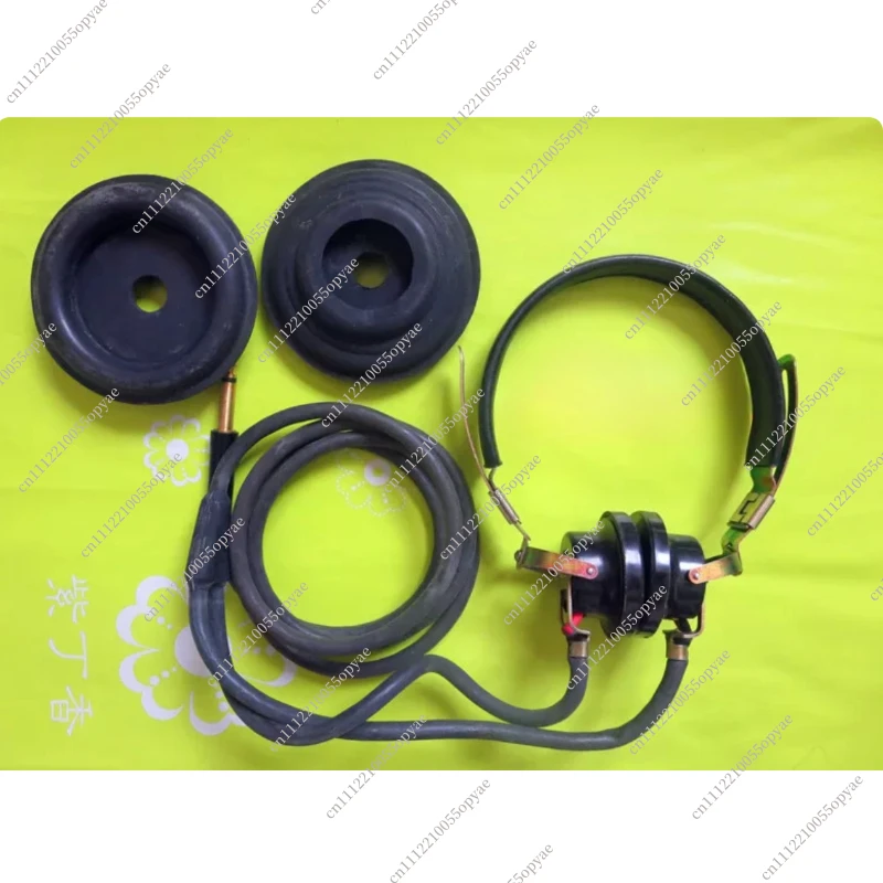 High Impedance Headphones TA-4, 2200 Ohms, 65 Ohm Crystal Radio, Large Double Ear Reed Dynamic Iron Dynamic Coil Headphones