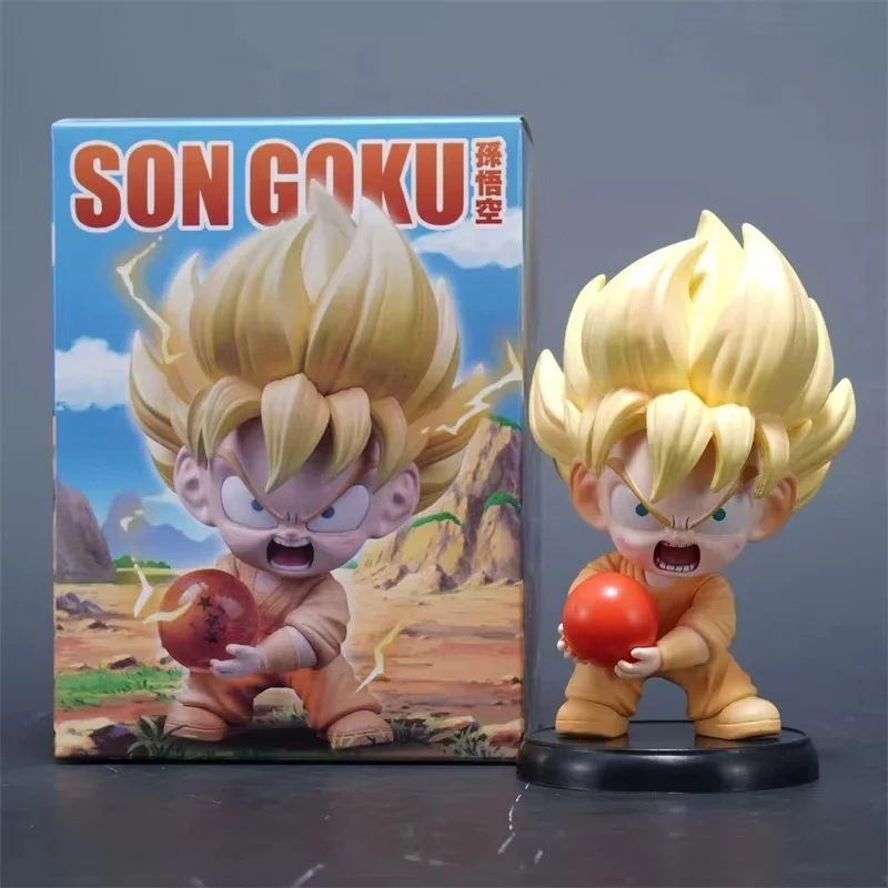 

12cm/4.72inch Dragon Ball Z Son Goku Figure Super Saiyan Goku Action Figures Pvc Statue Collection Model Decorate Toys Gifts