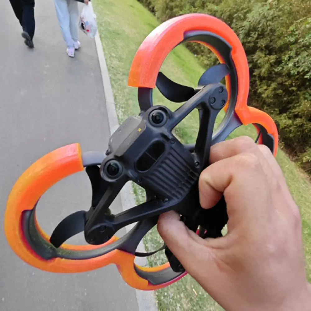 Newest Orange Frame Drone Protective Frame 3d Printing Anti-collision Device Bumper for dji Avata 2 Drone Accessories M3k0