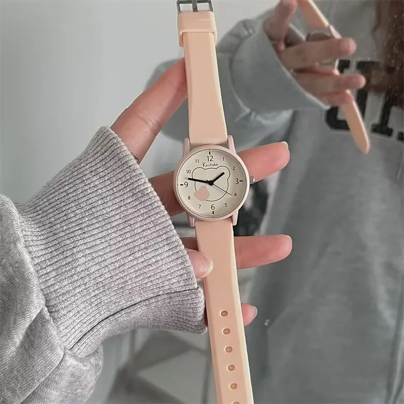 Children\'s Watch Design Cute Fashion Mori Style High School Primary School Student Boys and Girls Good-looking Pointer