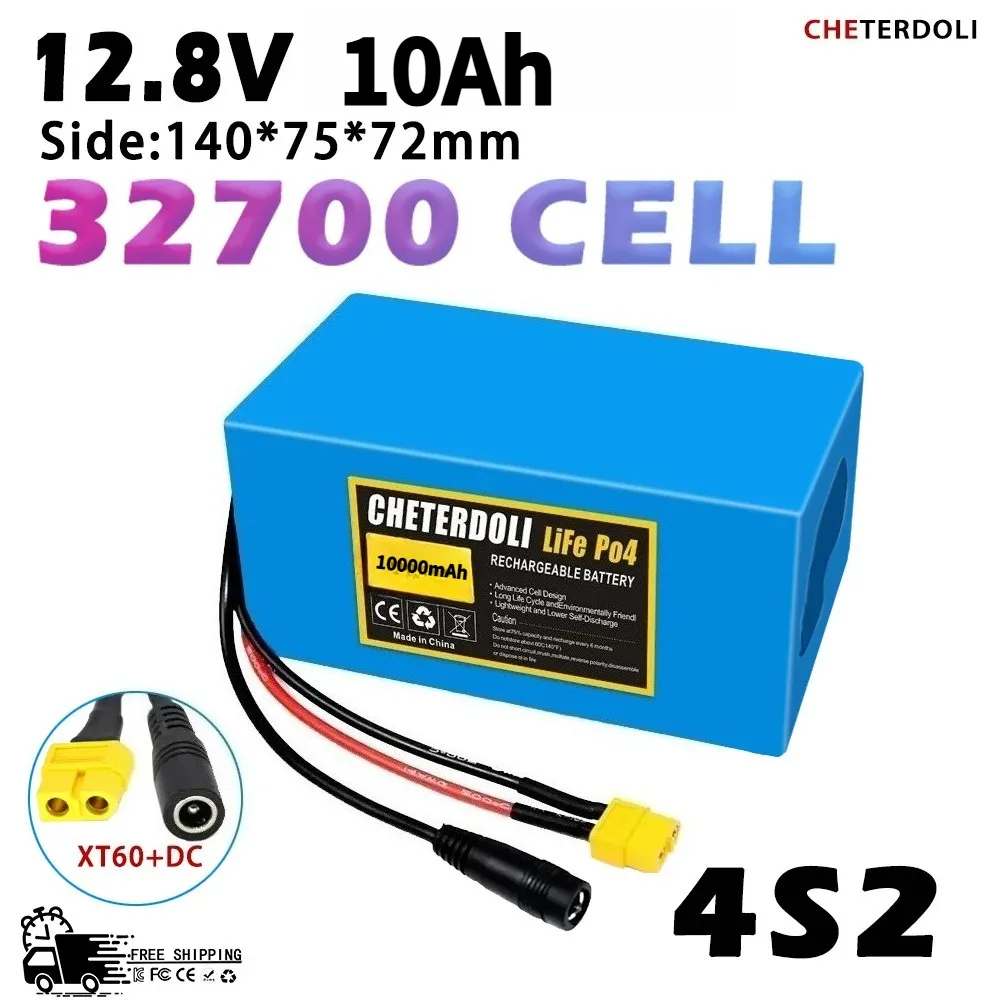 2026 حزمة بطارية LiFePO4 32700 محسنة 12.8 فولت 5Ah-15Ah مع BMS للاستخدام البحري والخارجي والمركبات الترفيهية والخارجية خارج الشبكة