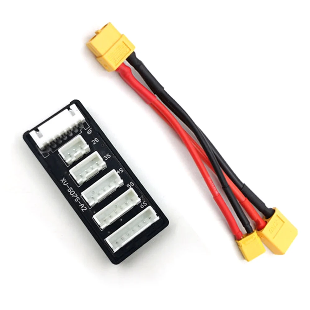 2S-6S Lithium Battery Balance Charging Expansion Board Power Balancer XT60 XT30 Y-shaped Connector for IMAX B6 D6 Charger