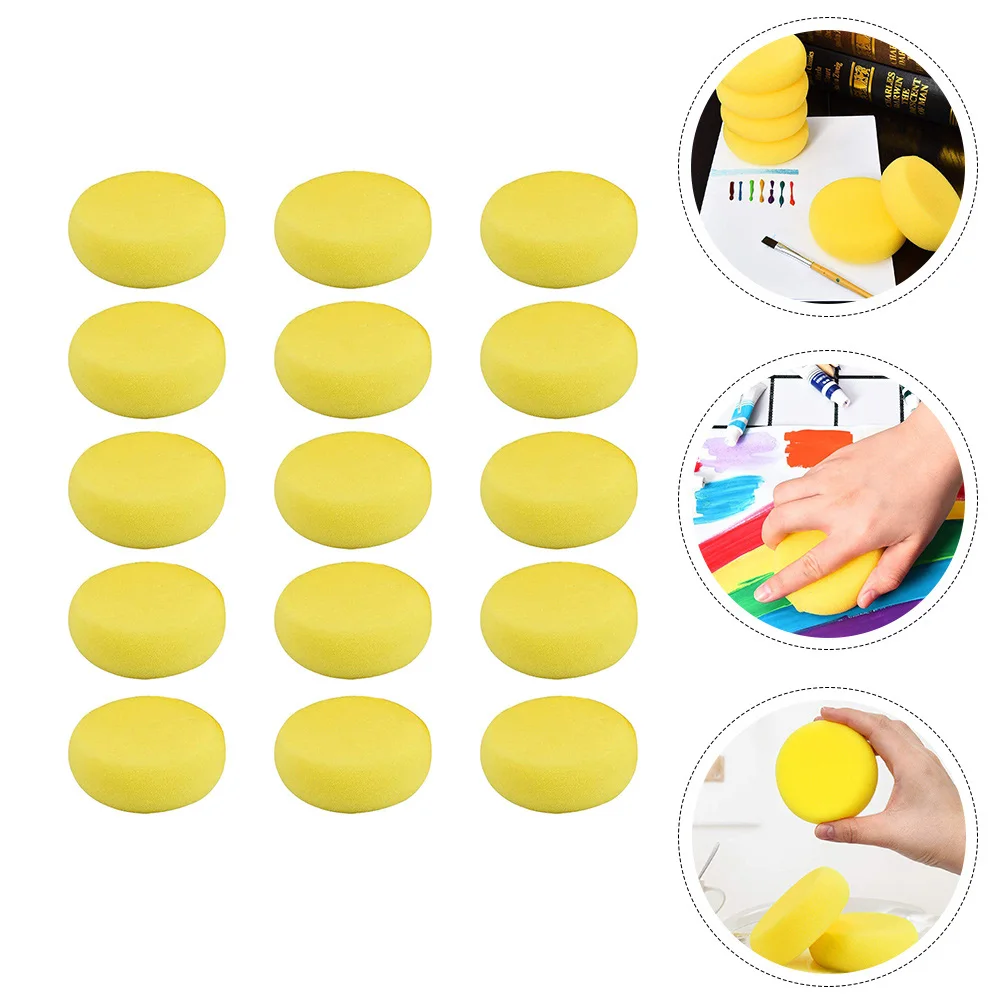 

25pcs Painting Sponge for Kids Tools Watercolor Pottery Sponge Children Print Games Home Wall Tiles Stippling Ceramics