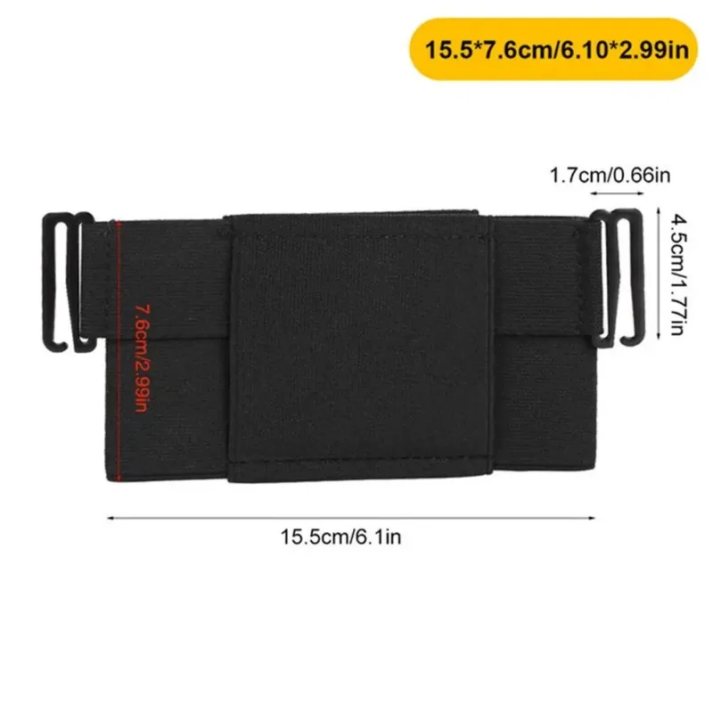 1Pc Invisible Wallet Waist Bag Belt Pouch Portable Card Storage Bag for Men Women Passport Holder Organizers Outdoor Sports Bag