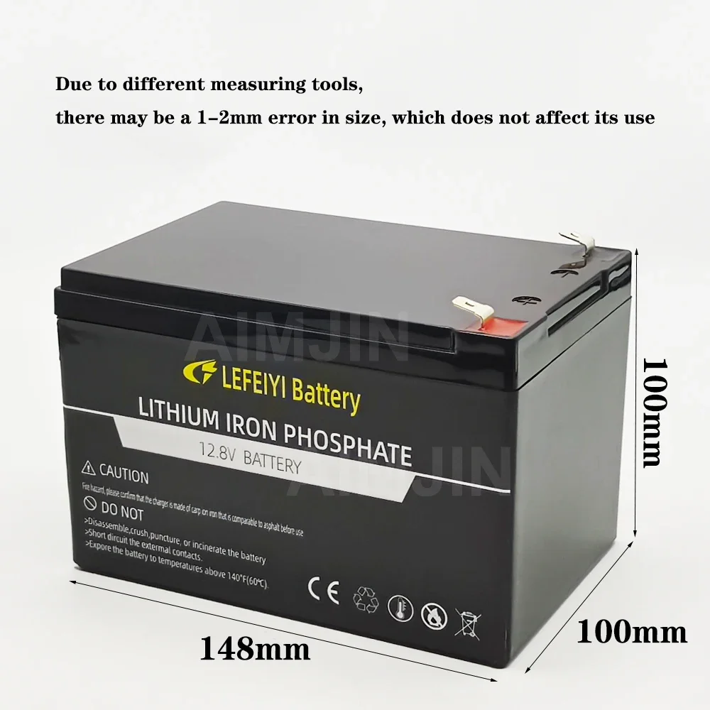 20Ah Lithium Iron Phosphate Battery for Boat Motor，motor home，camp 12V 20Ah LiFePO4 Battery Pack 12.8V