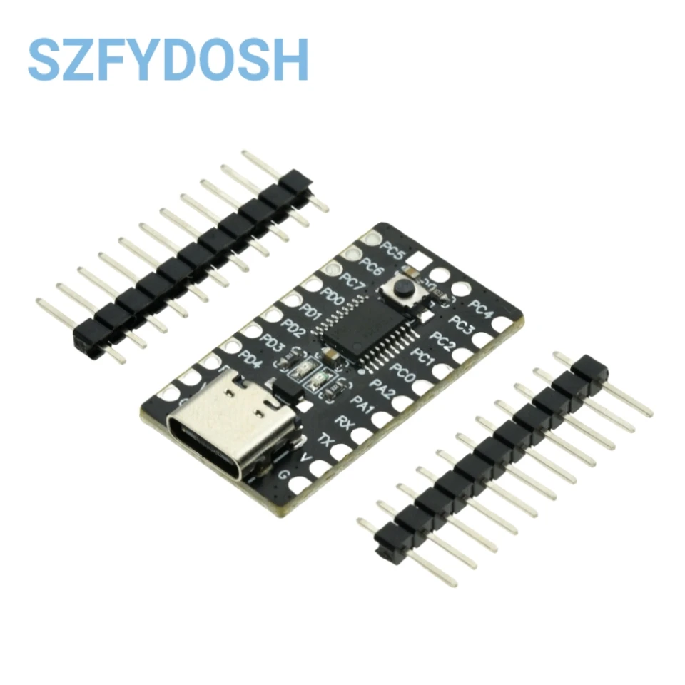Scheda di sviluppo CH32V003F4P6 – Modulo Flash Core RISC-V da 6 KB, TSSOP20, con tipo C, per WCH-Link, Arduino, progetti fai da te