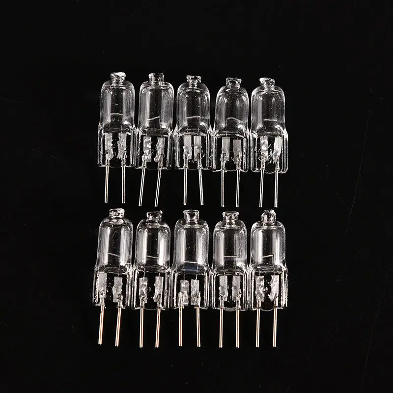 10Pcs G4 JC Type Halogen Light Bulb Lamp 12V 20W 20 Watt Warm White