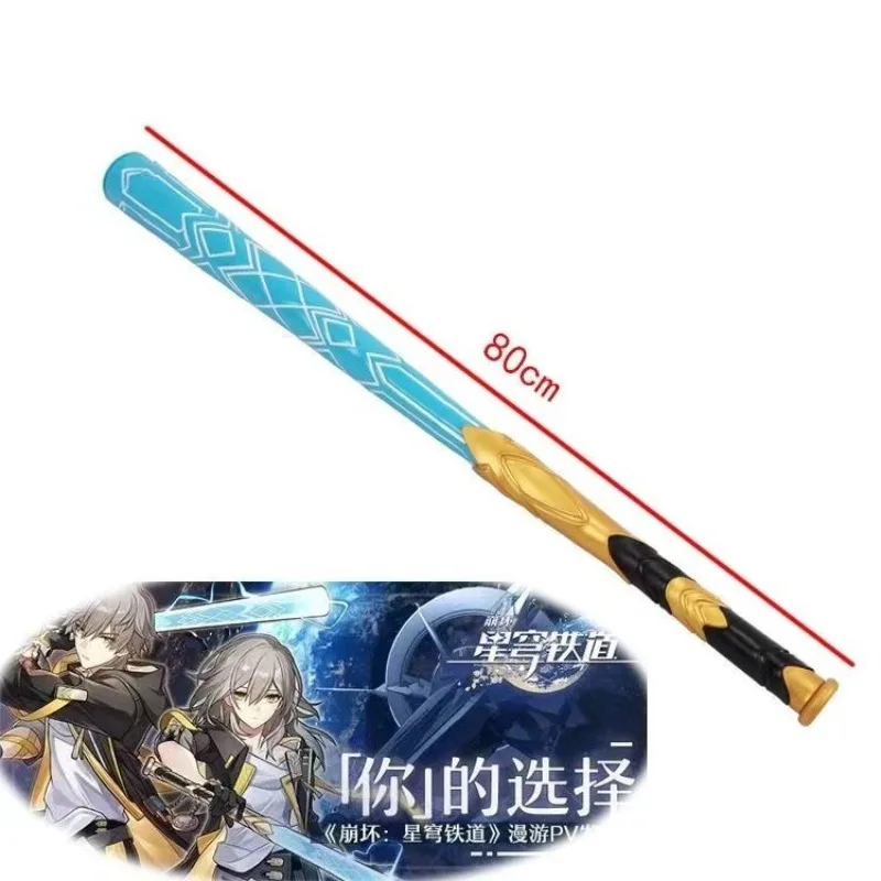 100 cm/33.37in Honkai: Star Rail Bats PU Praktijk Zwaard Riet Cosplay Model Props Game Randapparatuur Collectible Speelgoed Hobby ambachten
