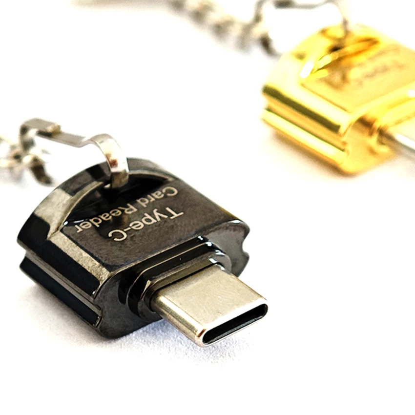 Type C To Micro SD TF Card Adapters Memory Card Reader Mini type C To TF card Adapter For Laptop Computer Portable reader