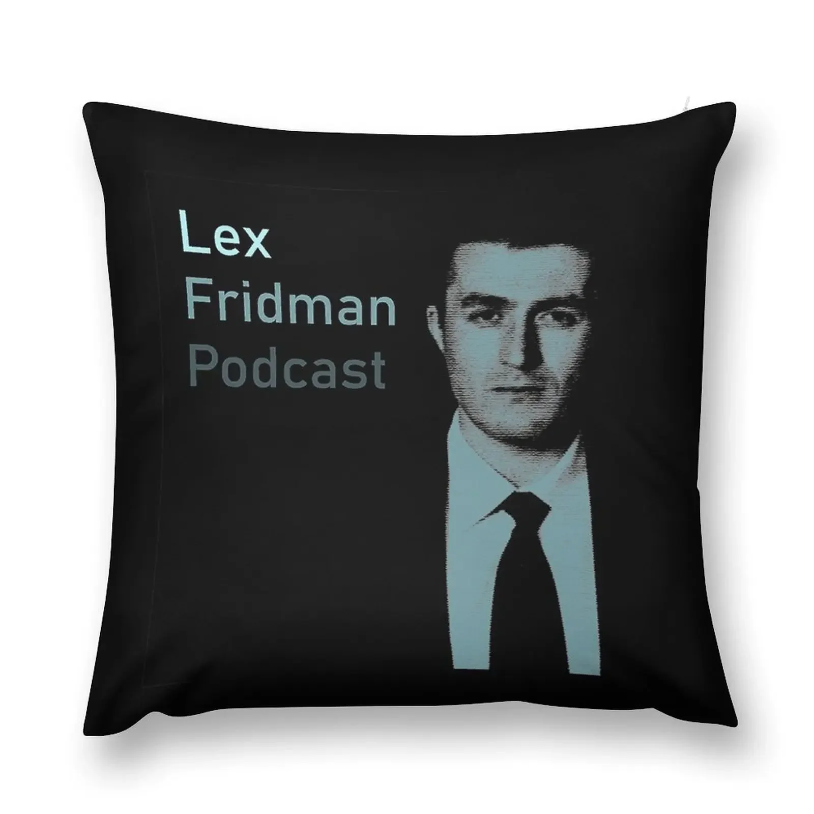 Lex Fridman Podcast Throw Pillow Luxury Pillow Cover Sofas Covers pillow cover christmas