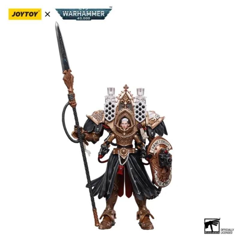 JOYTOY Warhammer 40K 1/18 Adepta Sororitas Abbess Sanctorum Morvenn Vahl Action Figure Model Toy Boy Christmas Present