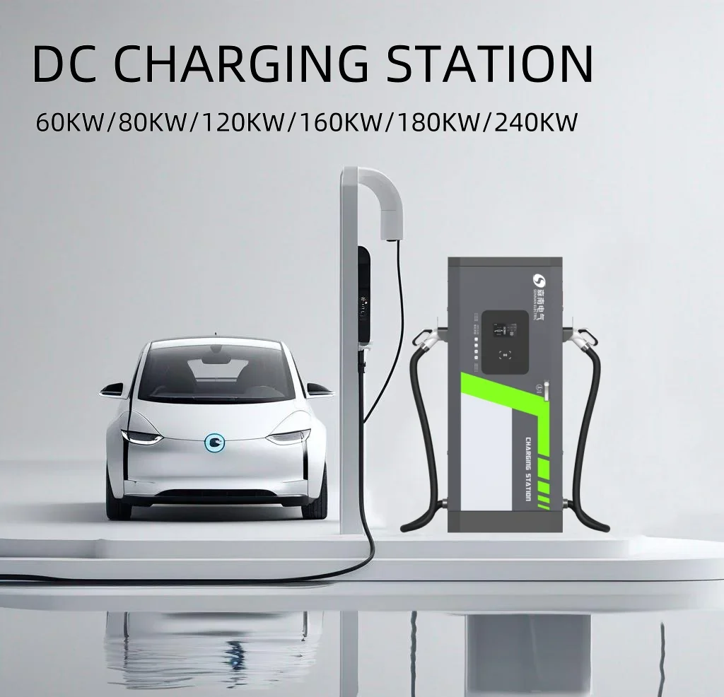 SNEV 120kw DC EV charger new energy vehicle parts & accessories home charger and fast charging station