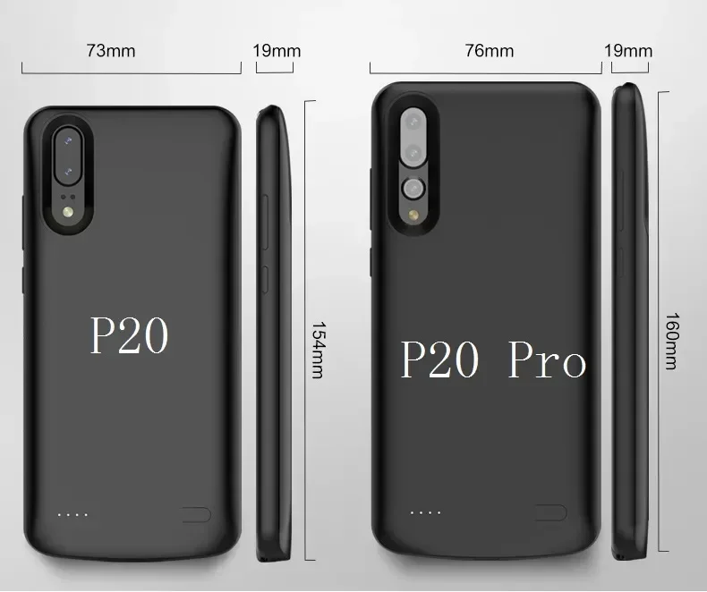 P20 External Battery Case For Huawei P20 Pro Portable Power Bank Battery Charging Cover P20 Lite Nova3e Power Charger Case