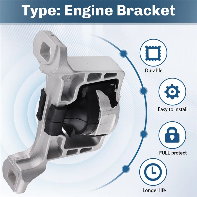 

BV61-6F012-CB Car Right Front Engine Bracket Engine Motor Mount For Ford C-Max Focus Grand C-Max 2004-2022 BV616F012CB