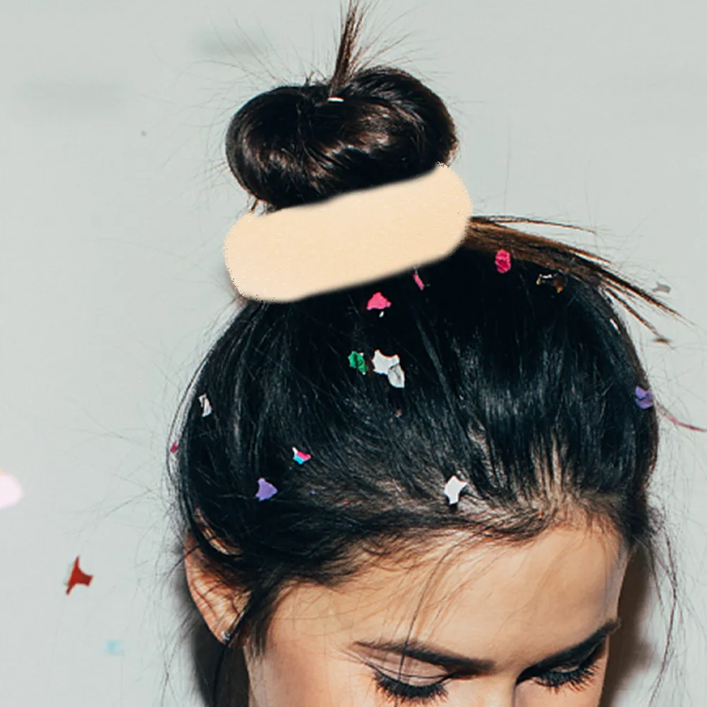 

12Pcs Bun Hair Maker for Girl Short Fine Hair Simple Donut Shaper Fast Styling Tool Doughnut Bun Braider for Various Occasions