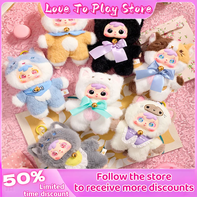 

Hot Empty Hibiscus Samuel Cat Small Party Series Cute And Mysterious Blind Box Trendy Play Bag Pendant Decoration Festival Gift