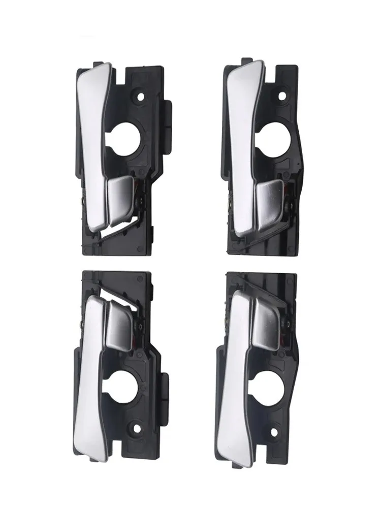 SILVER INTERIOR DOOR HANDLE  FOR HY-UNDAI ACCENT  12-C 2011 2012 2013