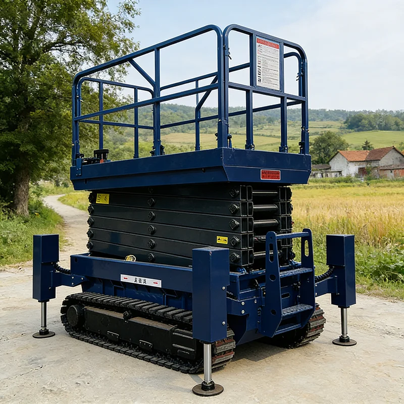 Scissor Lift Portable Lightweight Electric Lifting Platform with Remote Control