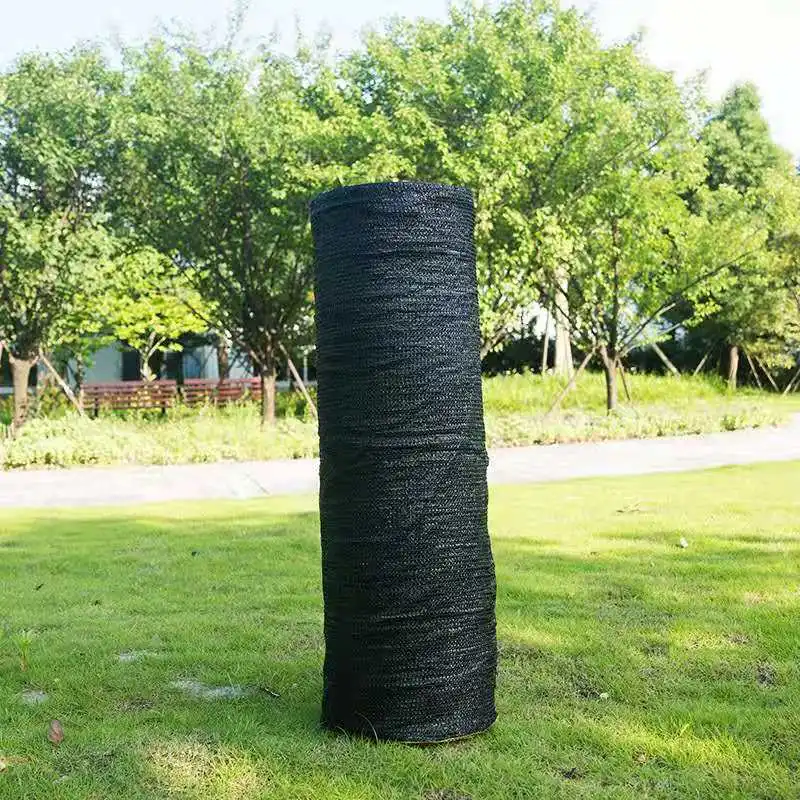 2025 شبكة تظليل الشمس الزراعية لون أسود شبكة ظلة للمنزل الأخضر للظل 100% مادة جديدة