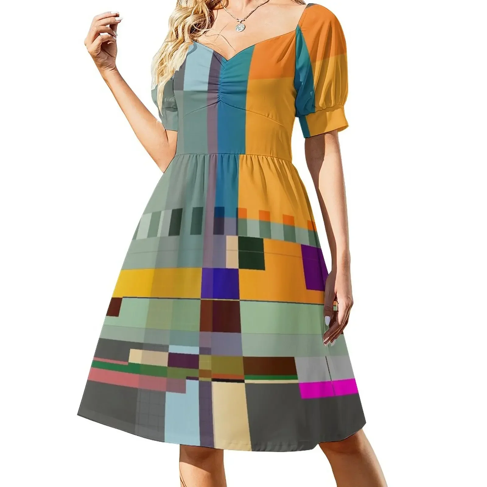 

Mondrian Sleeveless Dress Dress vintage dresses with long sleeves Dress