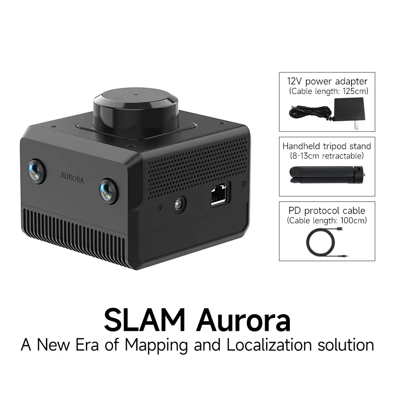 2025 Ready to Use SLAMTEC Aurora Positioning and Mapping Sensor with LiDAR  Binocular Vision IMU and AI Deep Learning All in One