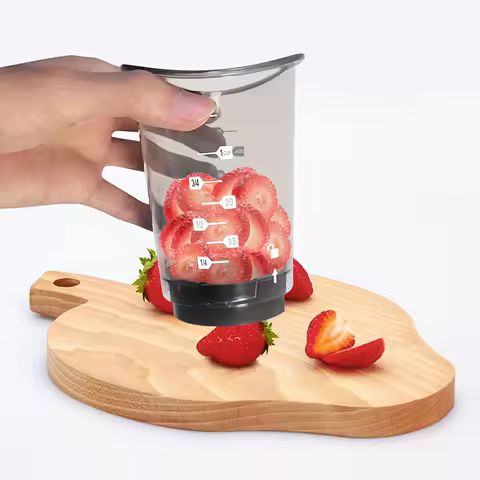 Vegetable Chopper Fruit Slicer Cup Multi-Function Processor Kitchen Tool Easy Food Cutter Salad Tool Kitchen Gadgets Accessories