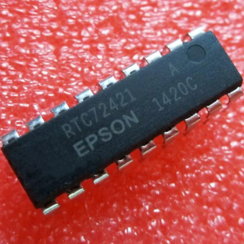 5PCS RTC72421 EPSON DIP-18 modulo orologio in tempo reale a 4 bit nuovo D39 A3GS
