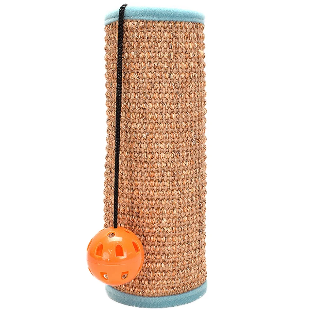 Table And Chair Protection Cat Scratching Board Protection Furniture Rolling Ball Color Random Sisal Cat Training Scraper