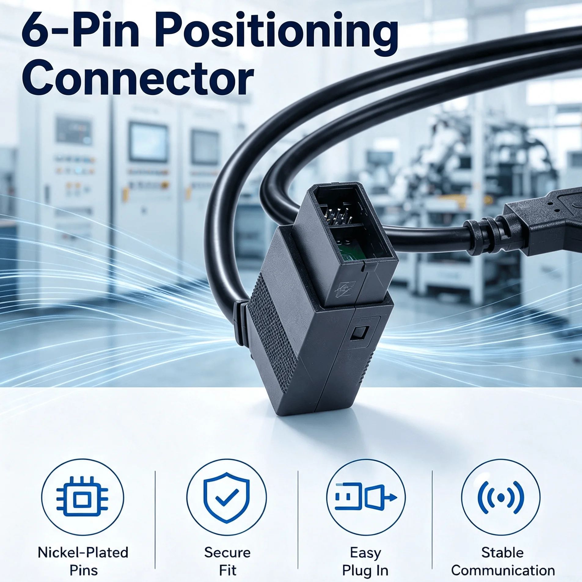 6ED1057-1AA01-0BA0 Programming Cable for Siemens LOGO! PLC, USB 12V Enhanced Data Cable for Program Upload and Download
