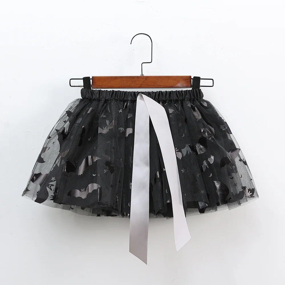 Mädchen Tutu Rock Kinder Ballett Prinzessin Pettis kirt flauschige Tüll Röcke schöne Ballkleid Halloween Kürbis Kinder Kleidung Baby – Detail 24
