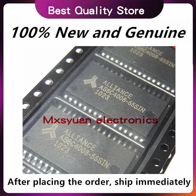 New original 5PCS~20PCS/LOT AS6C4008-55SIN AS6C4008 -55SIN SOP32