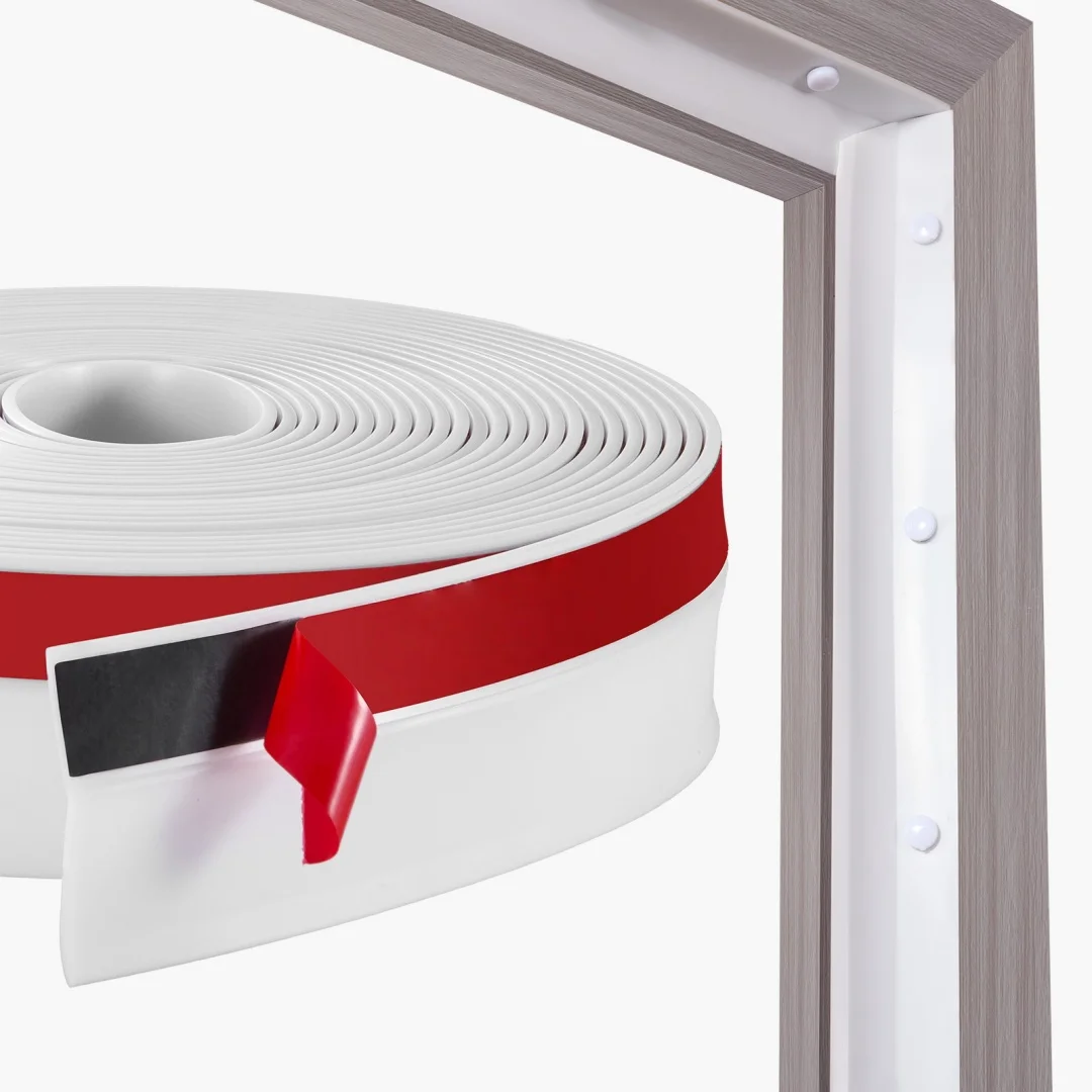 1PC Garage Door Top and Sides Seal Strip Universal Weather Stripping
