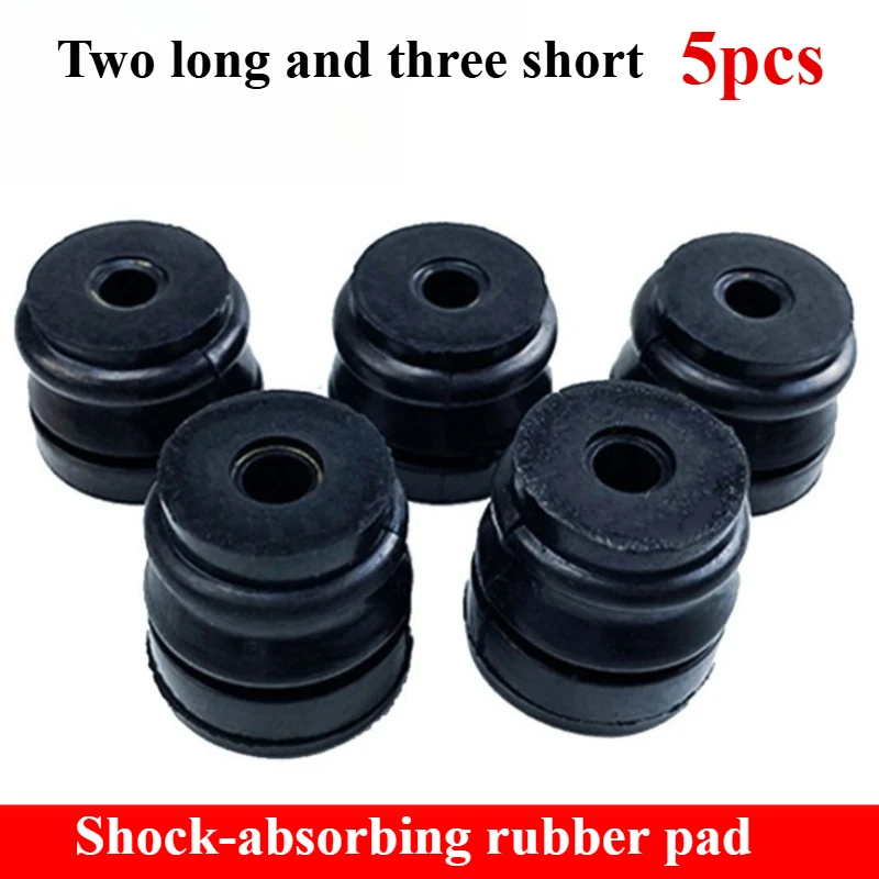 5Pcs Tool Parts Chainsaw Spare Parts AV BUFFER SHOCK MOUNTING Daper Annular Buffer for Chinese Chainsaw 4500/5200/5800