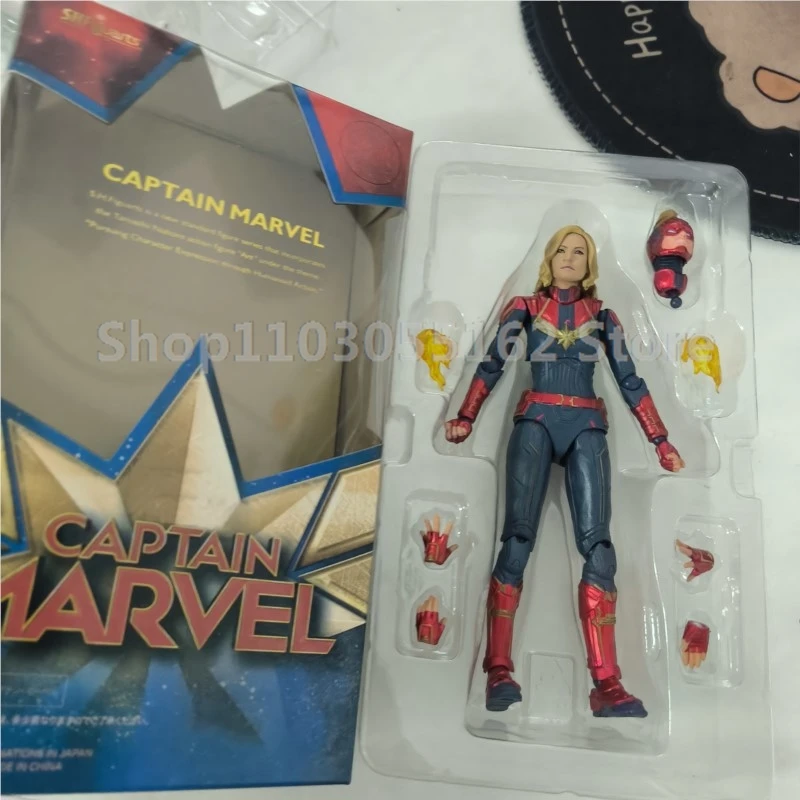 Figura de Acción de 15 cm SHF Marvel Capitán América: Endgame, Colección de Figuras de Acción de Marvel Avengers 4, Juguete de Regalo para Navidad