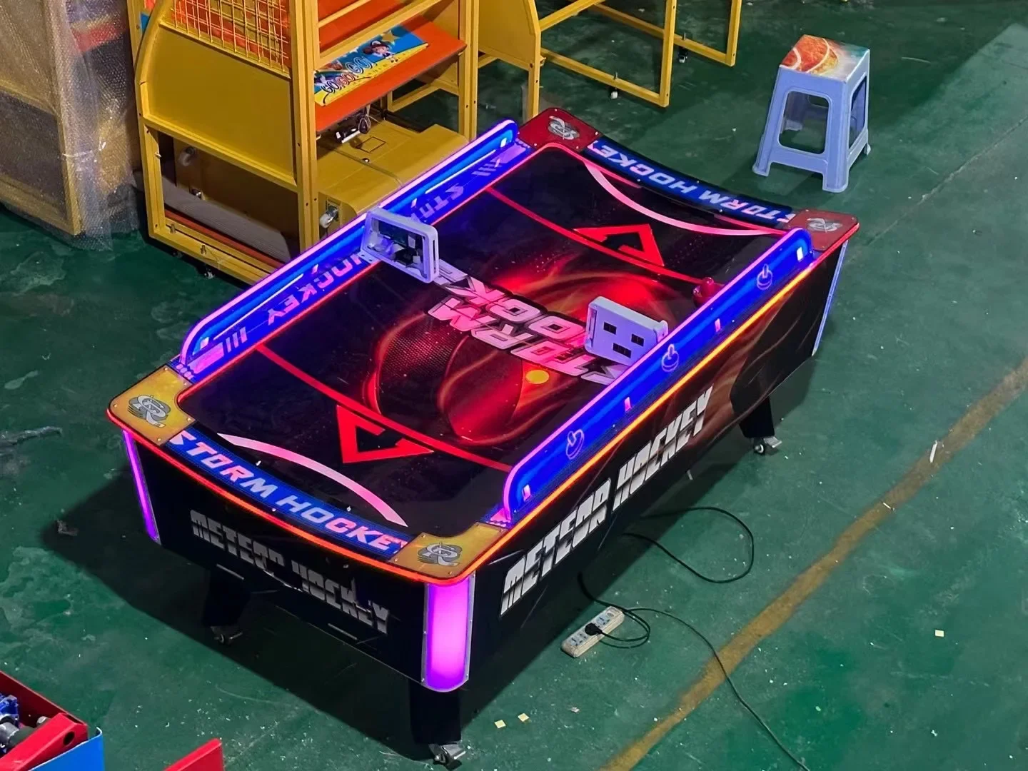 Coin Operated Amusement Arcade Simulator air Hockey Table Game Machine Indoor Simulator Redemption Ticket Game for Kids - view 4