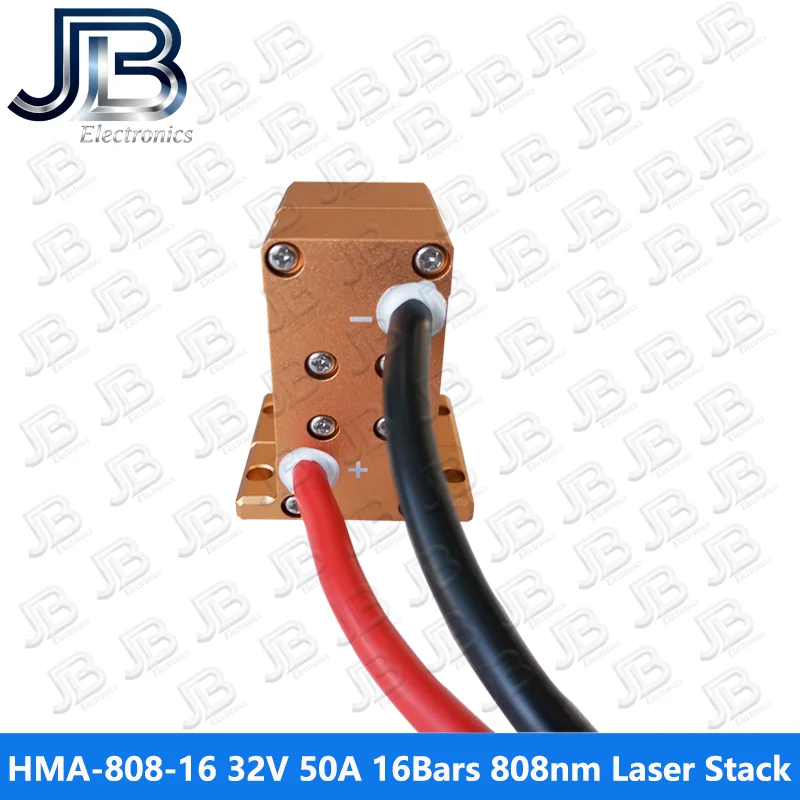 HMA-808-16 800W 16Bars 32V 50A 808nm كومة الليزر لإزالة الشعر #5