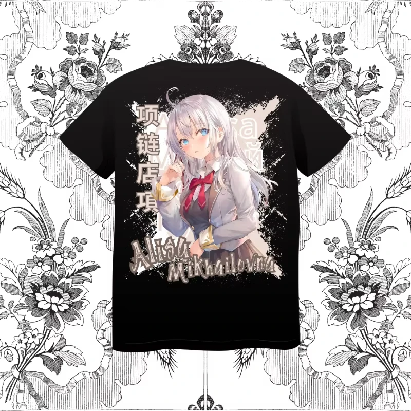 T-shirt Anime ALISA MIKHAILOVNA KUJOU Katun Premium 24s V1 - Tshirt Anime Roshidere Oversize Dewasa