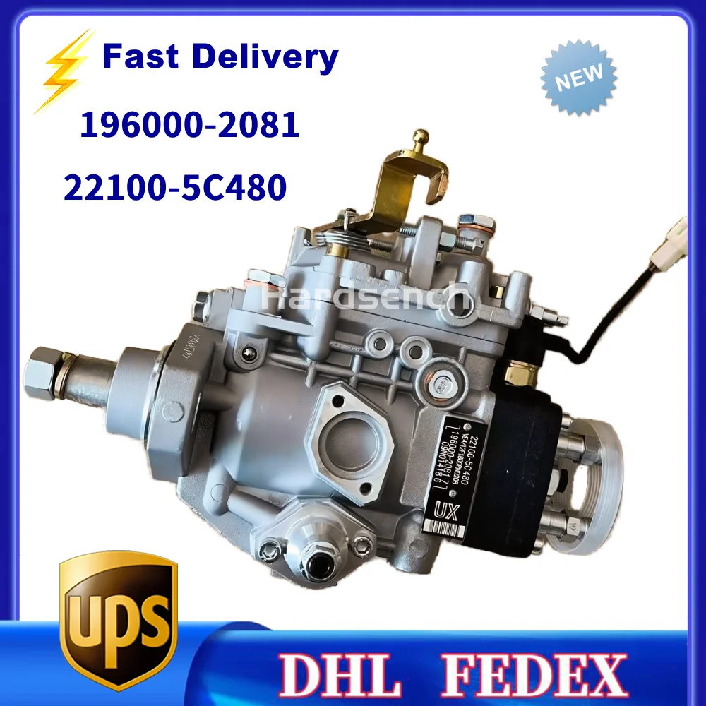 

196000-2081 22100-5C480 Diesel Fuel injection pump VE4／12F1800RND208 for TOYOTA