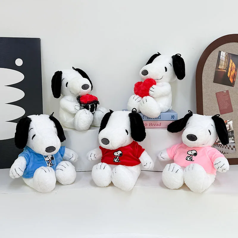 Kawaii Snoopy Soft Plush Puppy Claw Machine Doll Girls Birthday Holiday Party Collection Daily Decor Cute Souvenir Gift