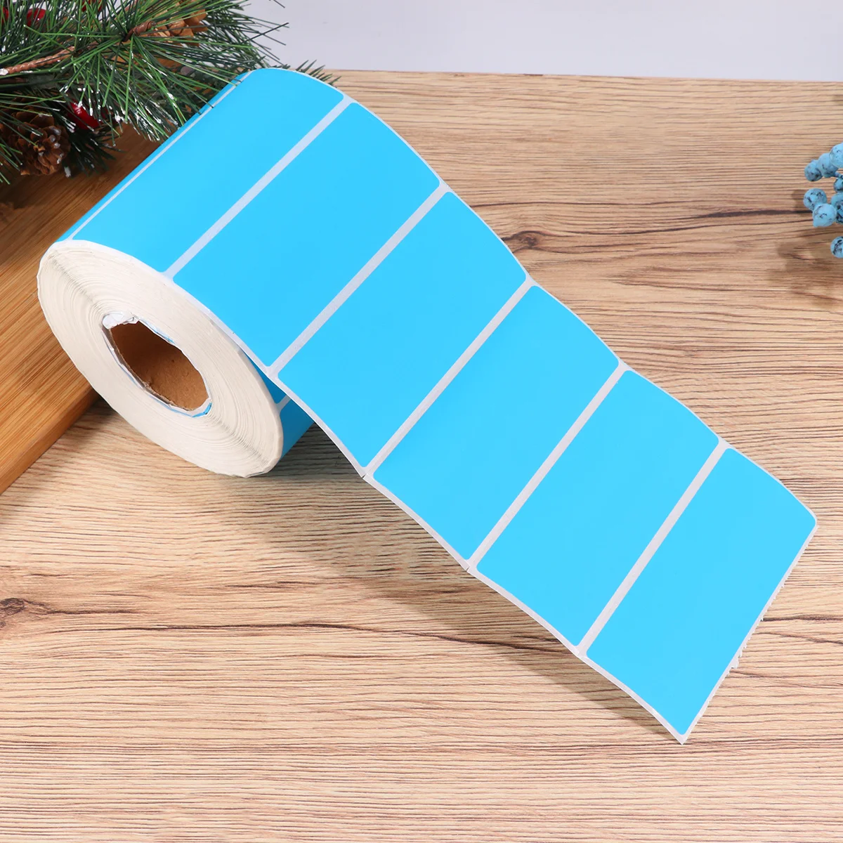 

1000Pcs Round Simple Blank Adhesive Stickers Paper Label Eco Friendly Safe for Home Office Shop 95x40mm