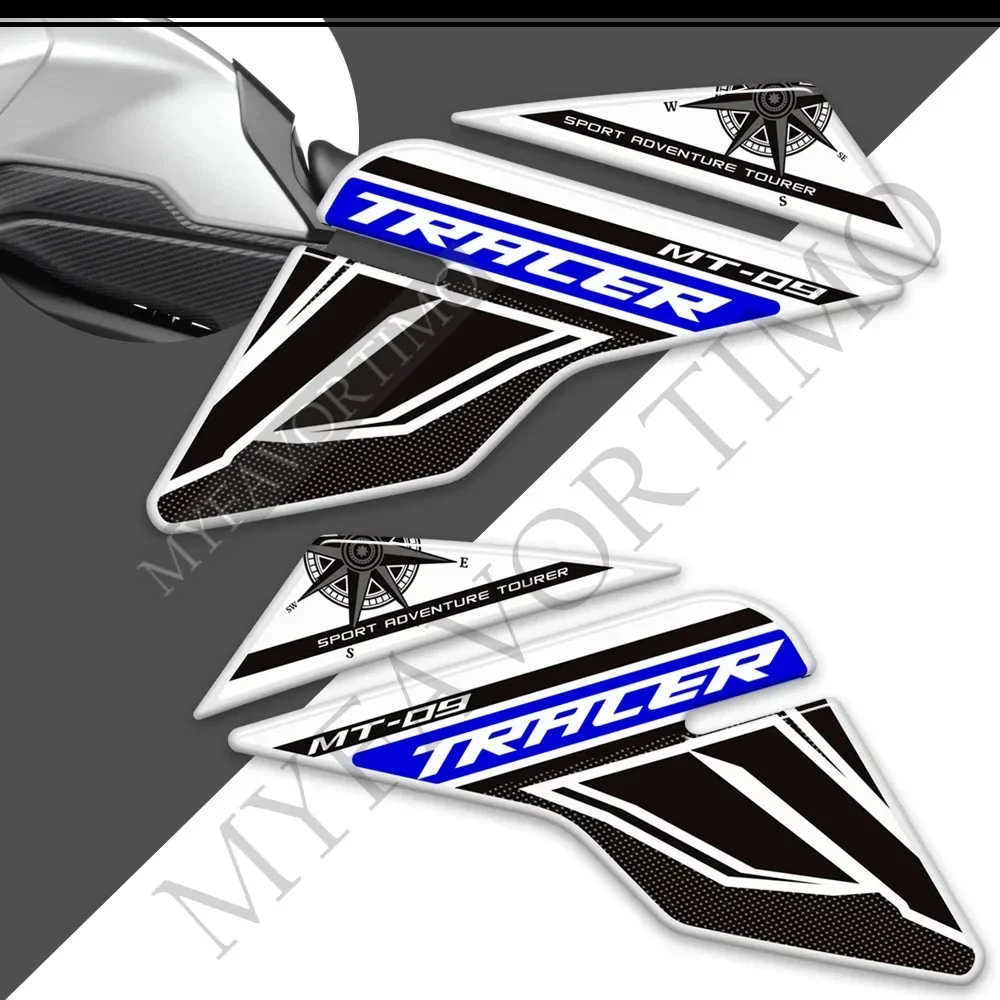 Fit Yamaha Mt09 Mt 09 Tracer 900 Gt MT-09 Motorfiets Tank Pad Decals Gas Stookolie Kit Knie