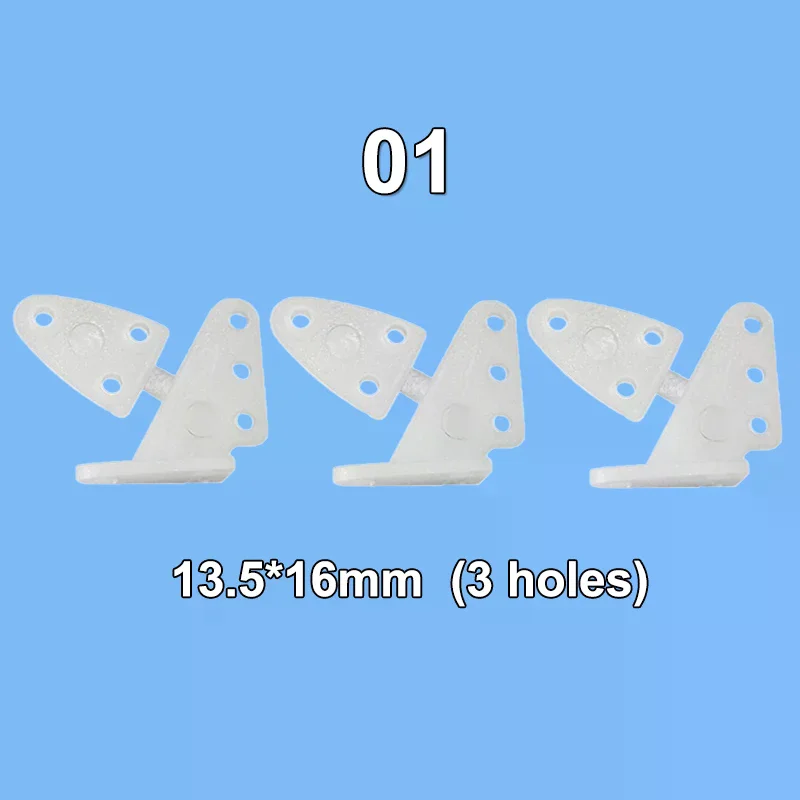10Pcs Electric Planes Foam Model Nylon Pin Horn/Zip Horns 3/4 Hole RC Airplane