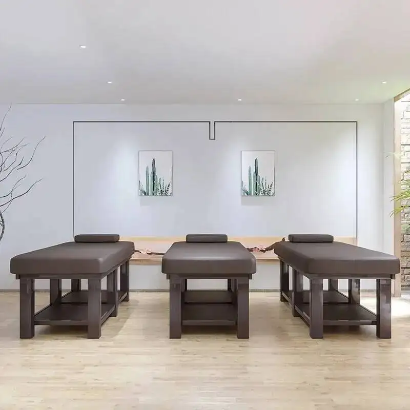 

Camillas New Bed Table Fancy Aesthetic Massage Para Bed Artificial Salon Table Leather Beauty Stretchers Massage Lashista Bett